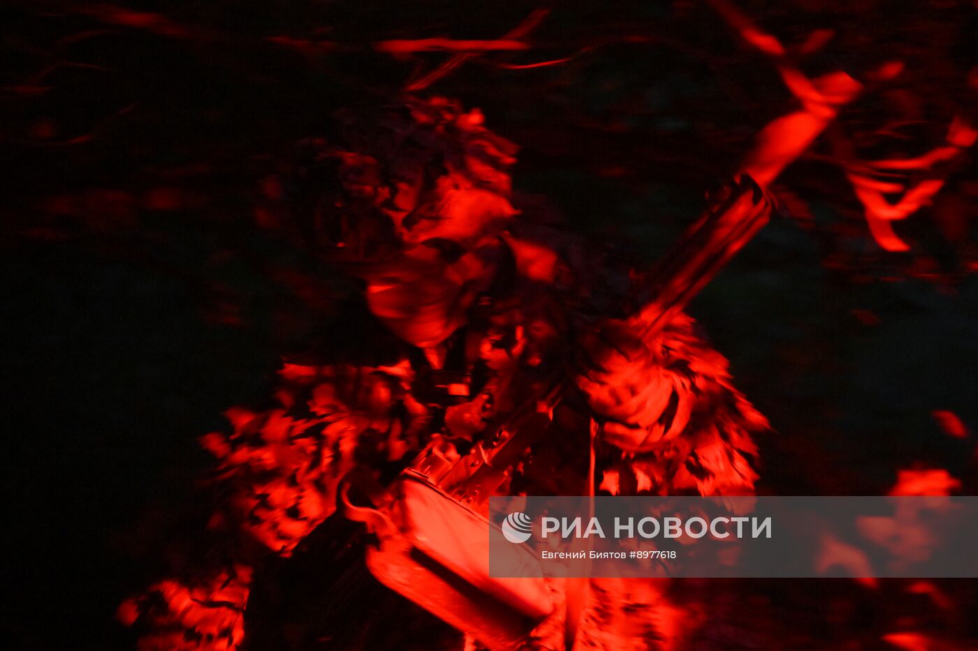 Боевая работа разведчиков группировки войск "Север"