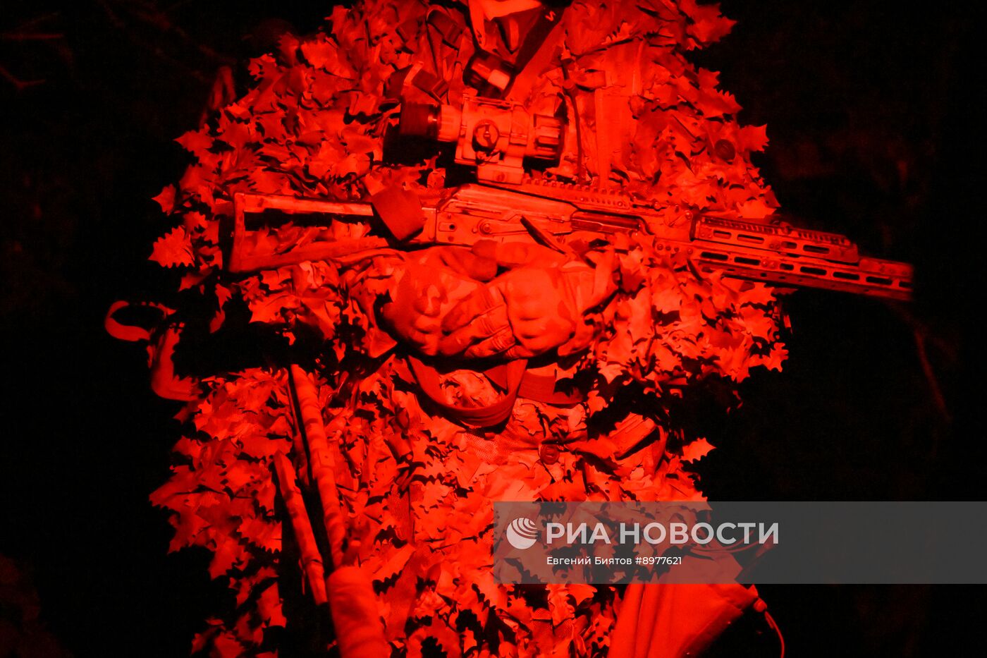 Боевая работа разведчиков группировки войск "Север"