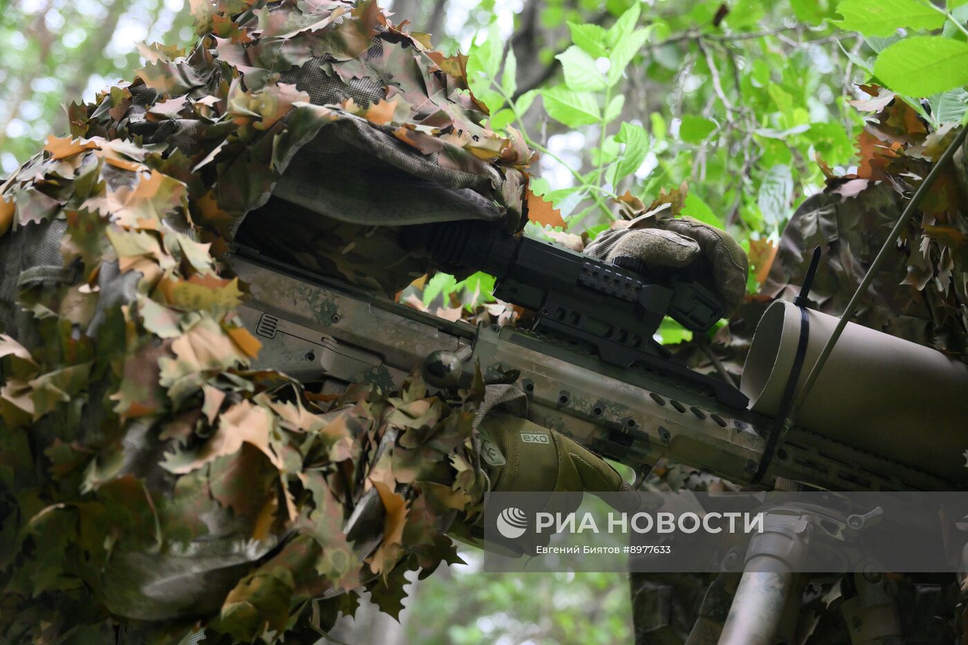 Боевая работа разведчиков группировки войск "Север"