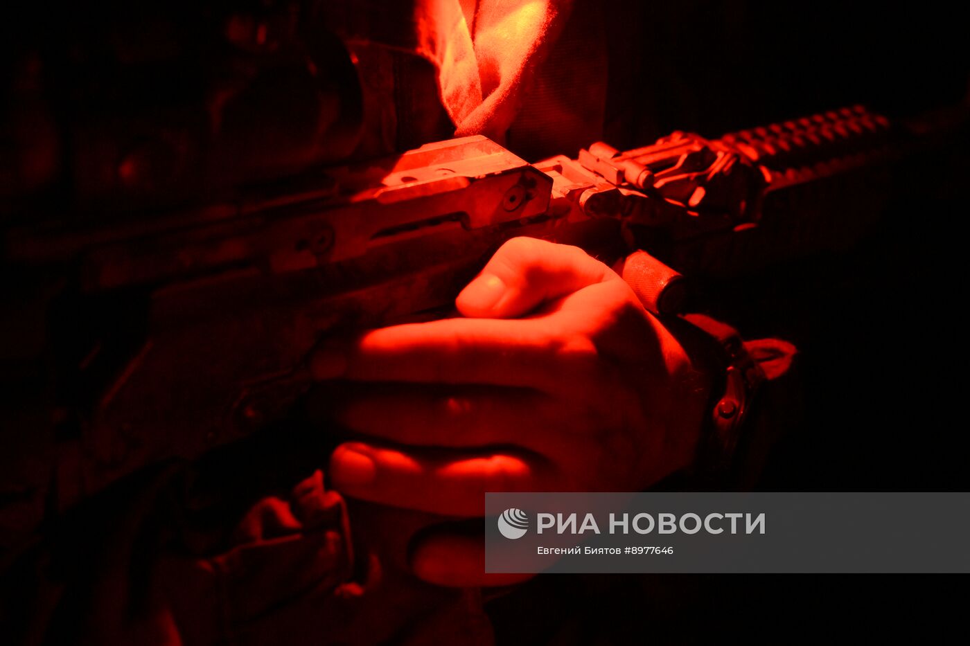 Боевая работа разведчиков группировки войск "Север"