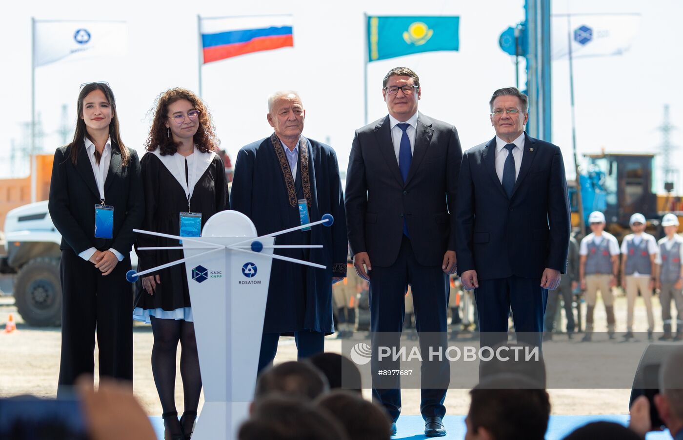 Россия и Казахстан начали строительство АЭС в поселке Улькен
