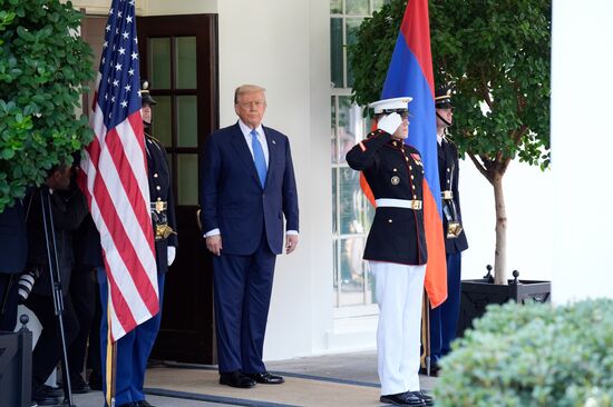 Встреча президентов США, Армении и Азербайджана