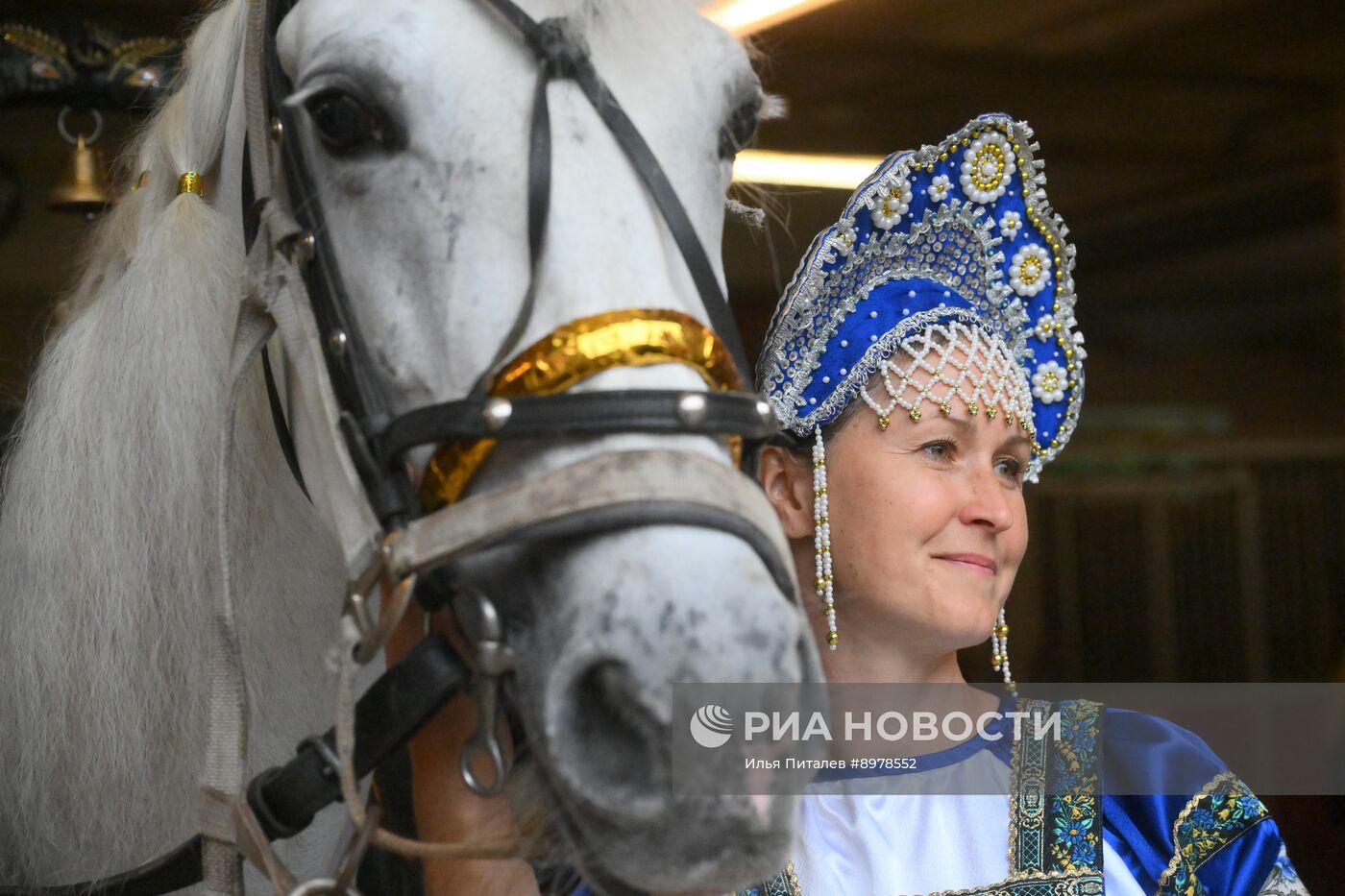 V Чемпионат русских троек "Крылатое сердце России" на Московском конном заводе №1