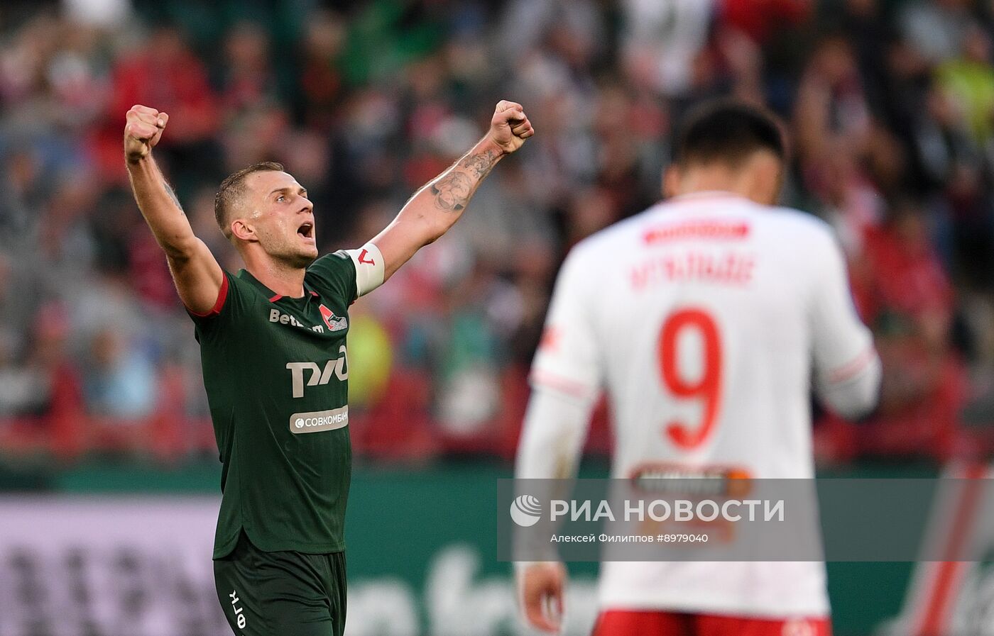 Футбол. РПЛ. "Локомотив" (Москва) - "Спартак" (Москва)