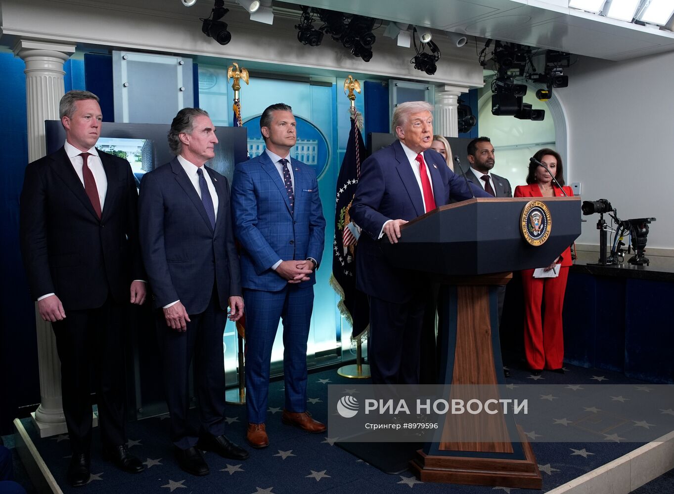 Выступление президента США Д. Трампа