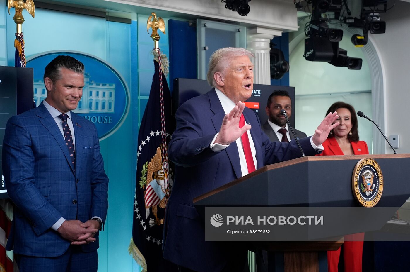 Выступление президента США Д. Трампа