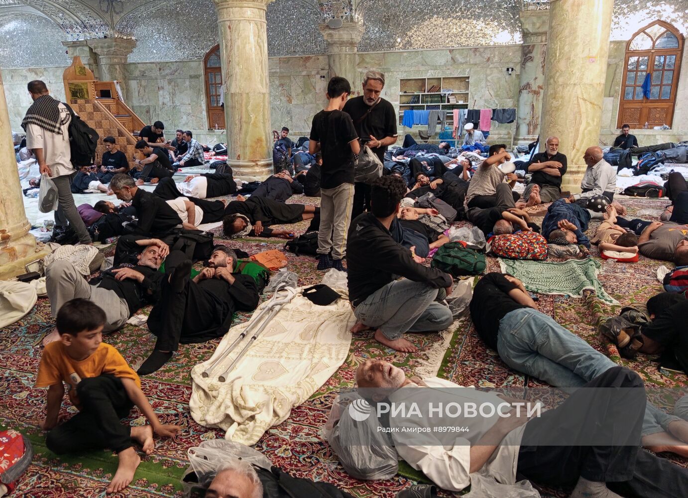 Паломничество мусульман-шиитов в Арбаин в Ираке