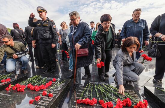 Годовщина гибели экипажа атомной подводной лодки "Курск"