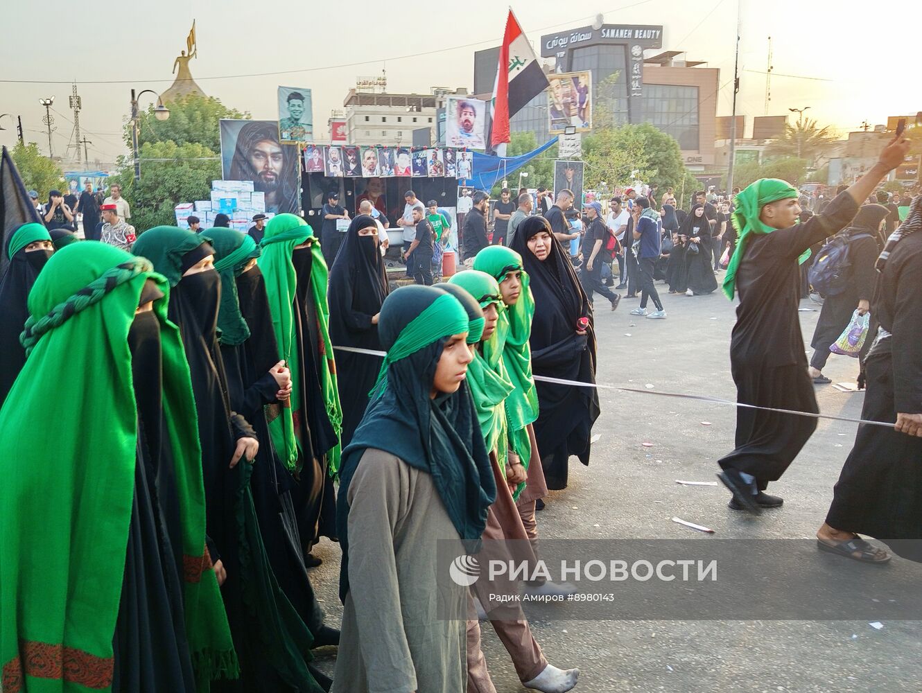 Паломничество мусульман-шиитов в Арбаин в Ираке