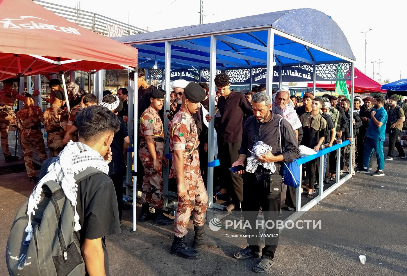 Паломничество мусульман-шиитов в Арбаин в Ираке