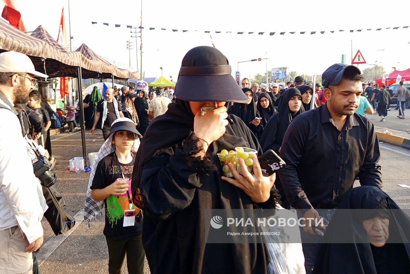 Паломничество мусульман-шиитов в Арбаин в Ираке