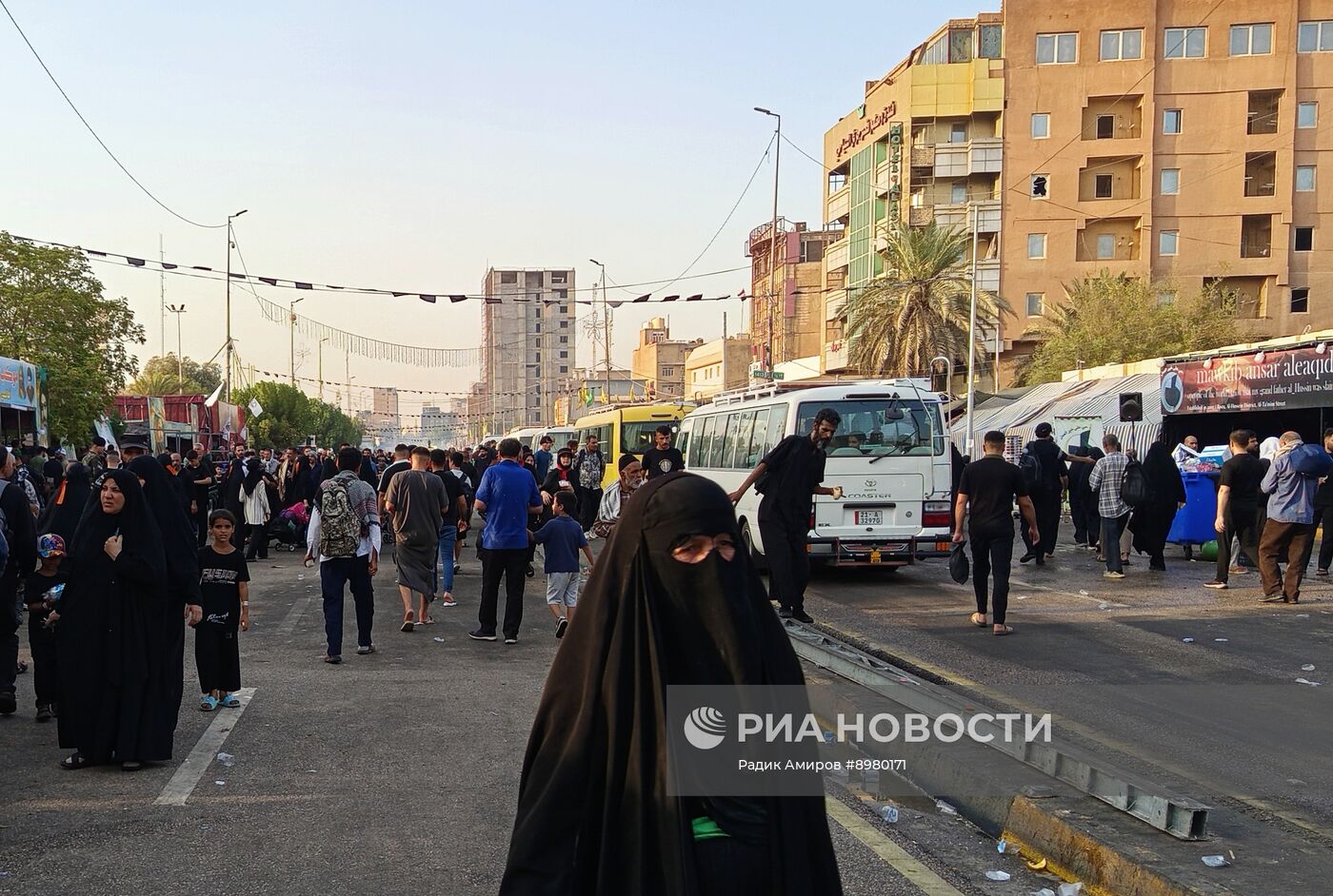 Паломничество мусульман-шиитов в Арбаин в Ираке