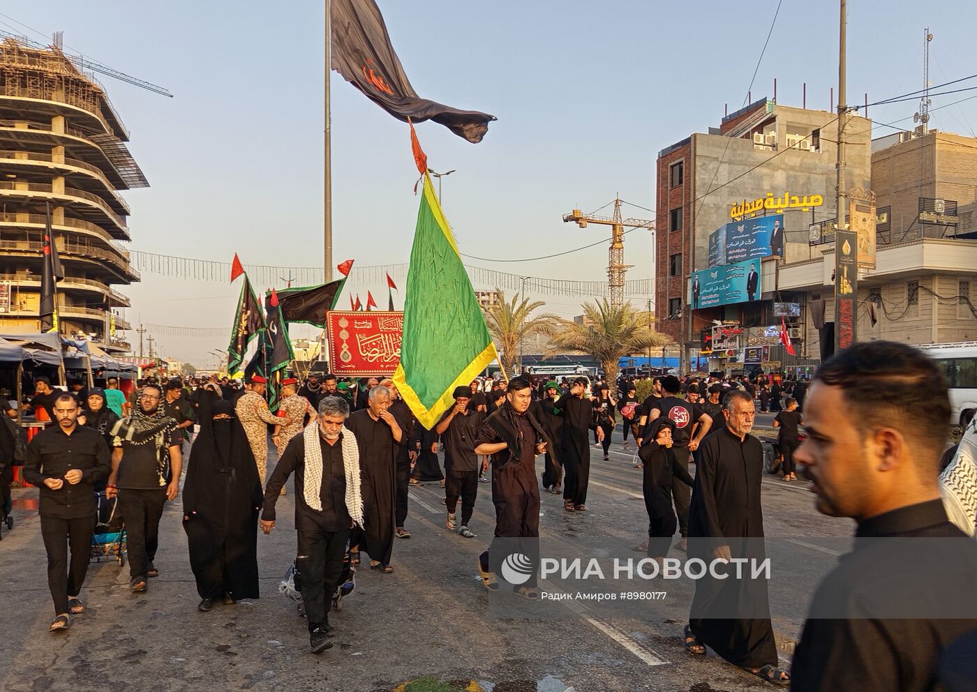 Паломничество мусульман-шиитов в Арбаин в Ираке