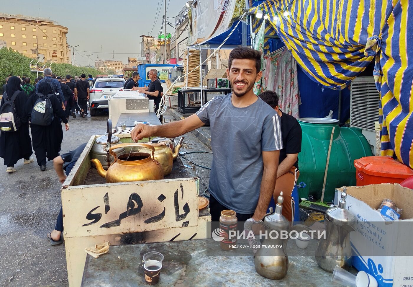 Паломничество мусульман-шиитов в Арбаин в Ираке