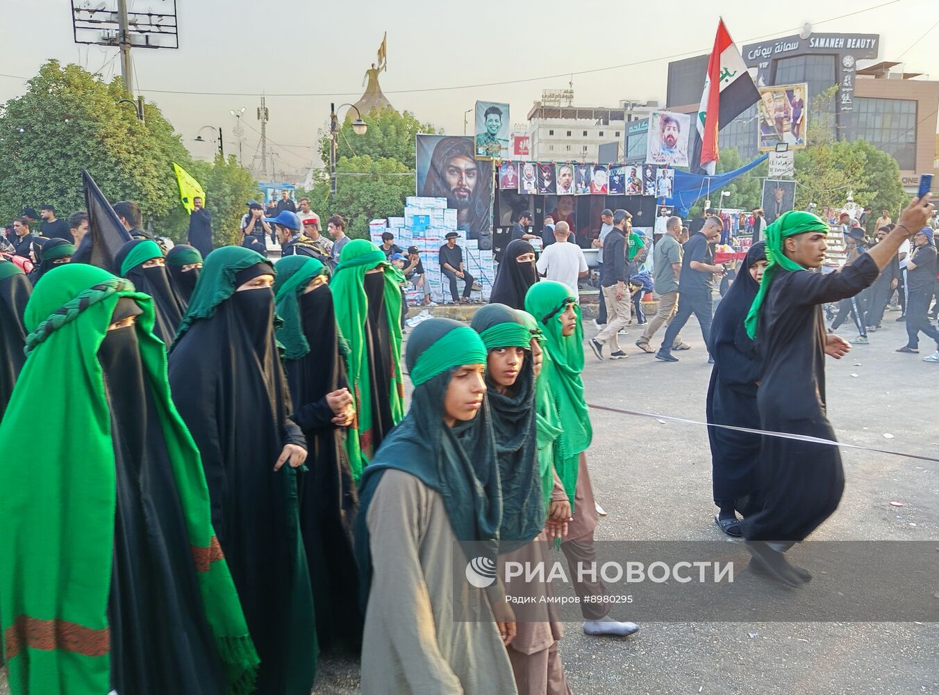 Паломничество мусульман-шиитов в Арбаин в Ираке