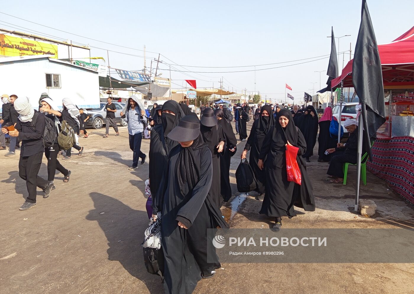 Паломничество мусульман-шиитов в Арбаин в Ираке