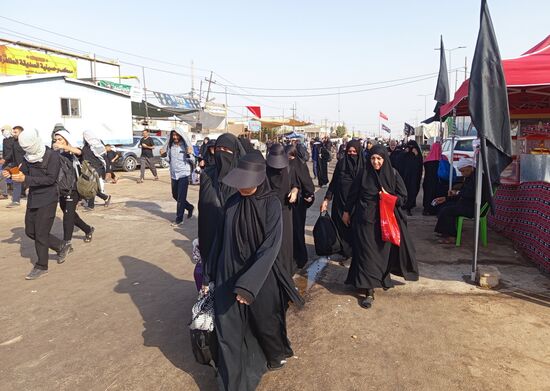 Паломничество мусульман-шиитов в Арбаин в Ираке
