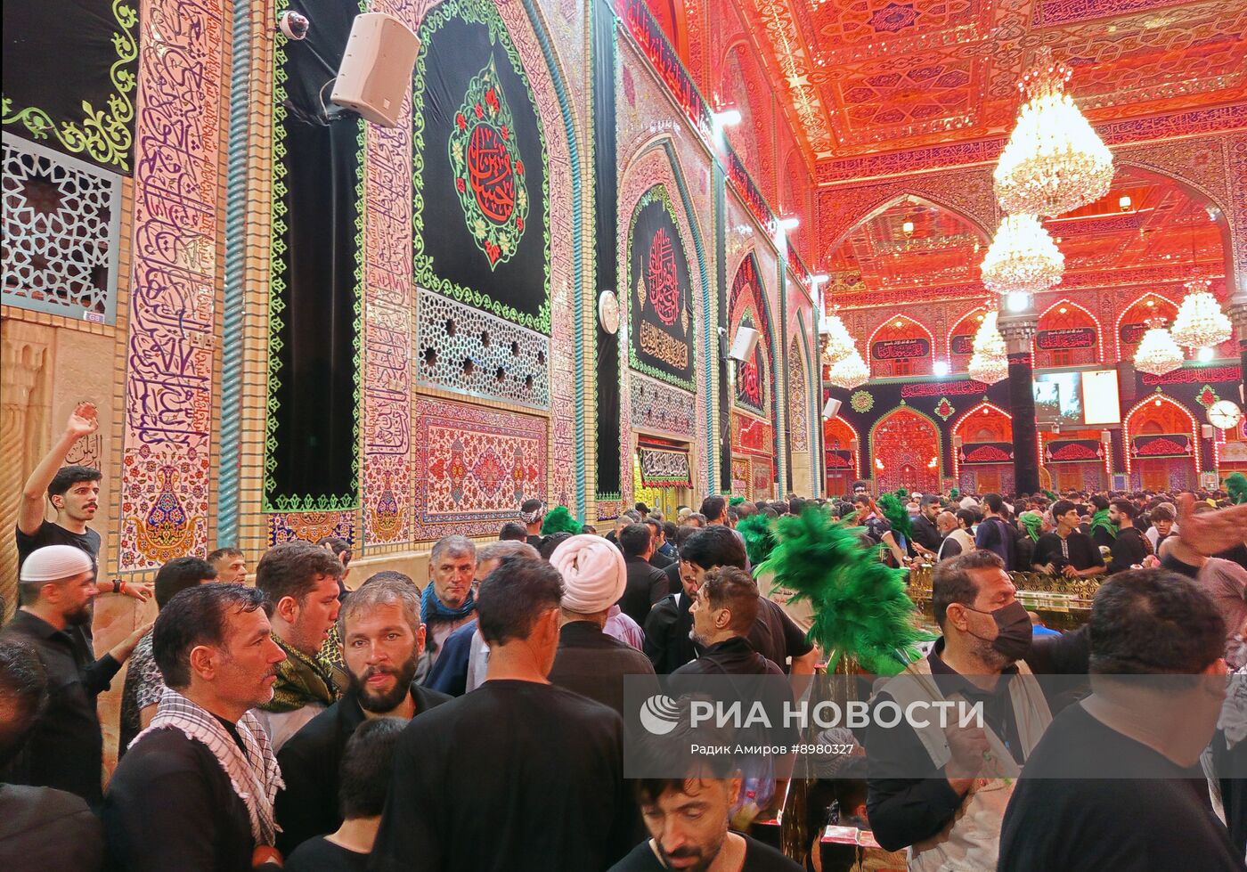 Паломничество мусульман-шиитов в Арбаин в Ираке