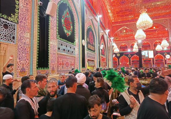 Паломничество мусульман-шиитов в Арбаин в Ираке