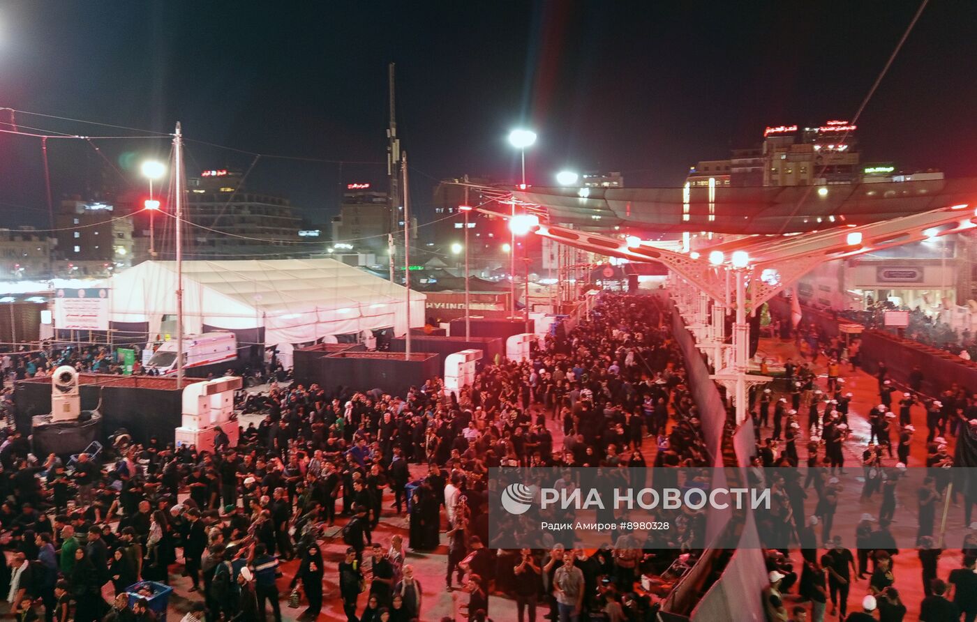 Паломничество мусульман-шиитов в Арбаин в Ираке