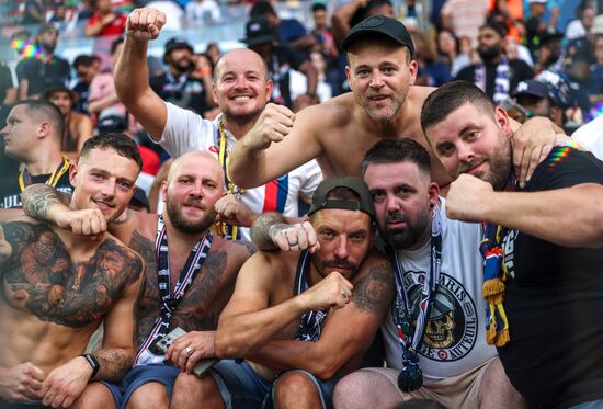 Футбол. Суперкубок УЕФА. ПСЖ (Франция) - "Тоттенхэм" (Англия)