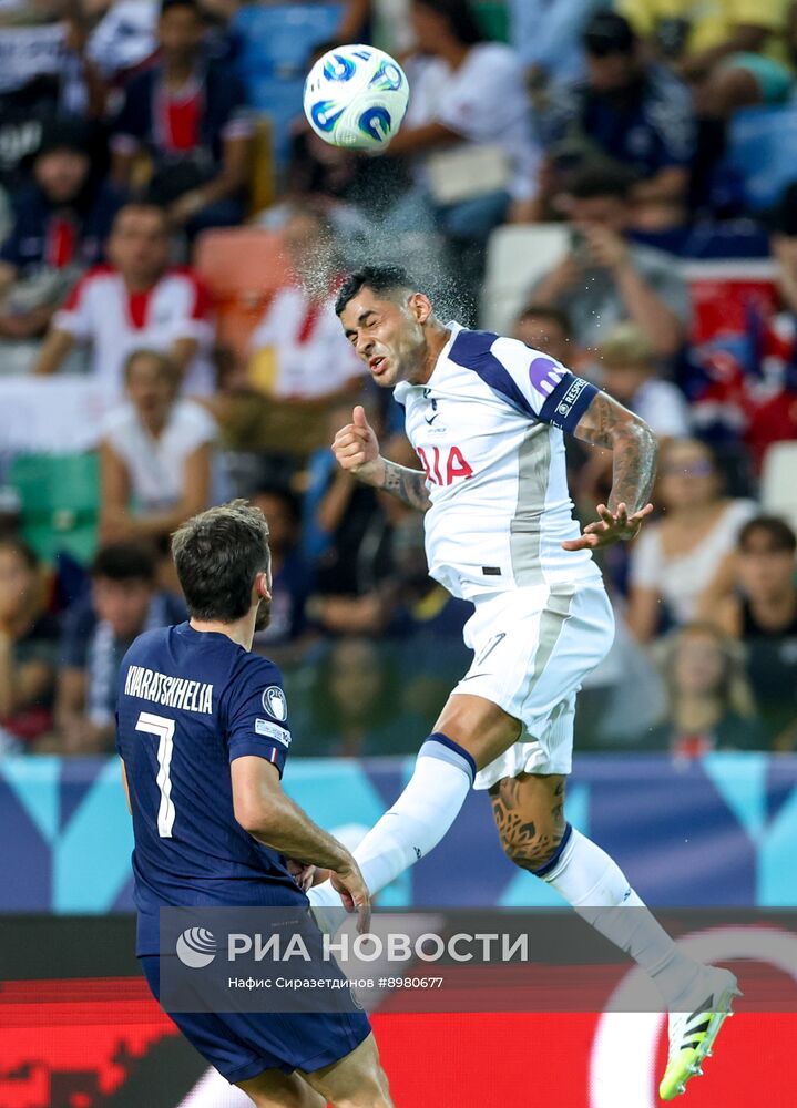 Футбол. Суперкубок УЕФА. ПСЖ (Франция) - "Тоттенхэм" (Англия)