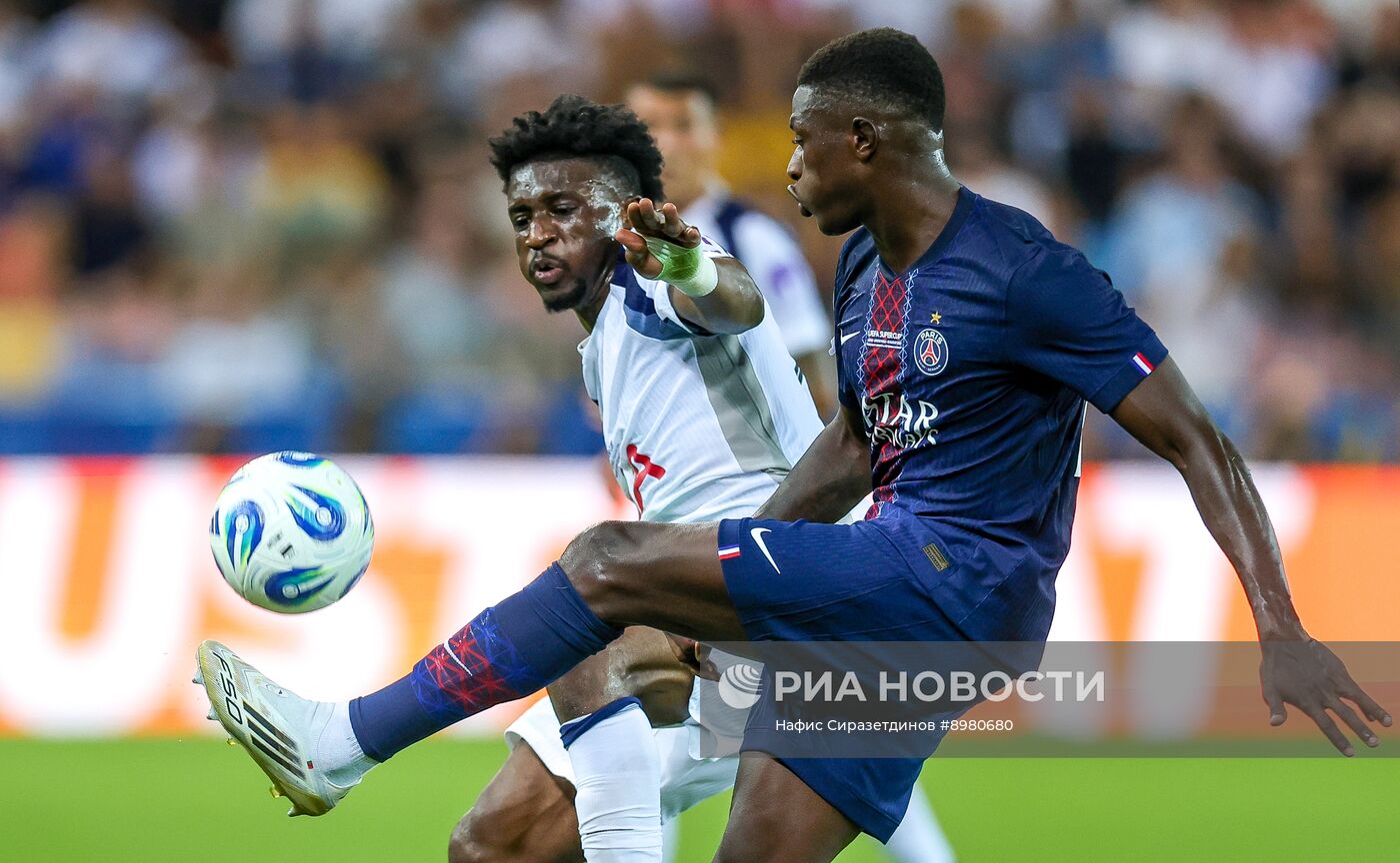 Футбол. Суперкубок УЕФА. ПСЖ (Франция) - "Тоттенхэм" (Англия)