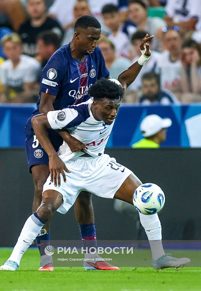 Футбол. Суперкубок УЕФА. ПСЖ (Франция) - "Тоттенхэм" (Англия)