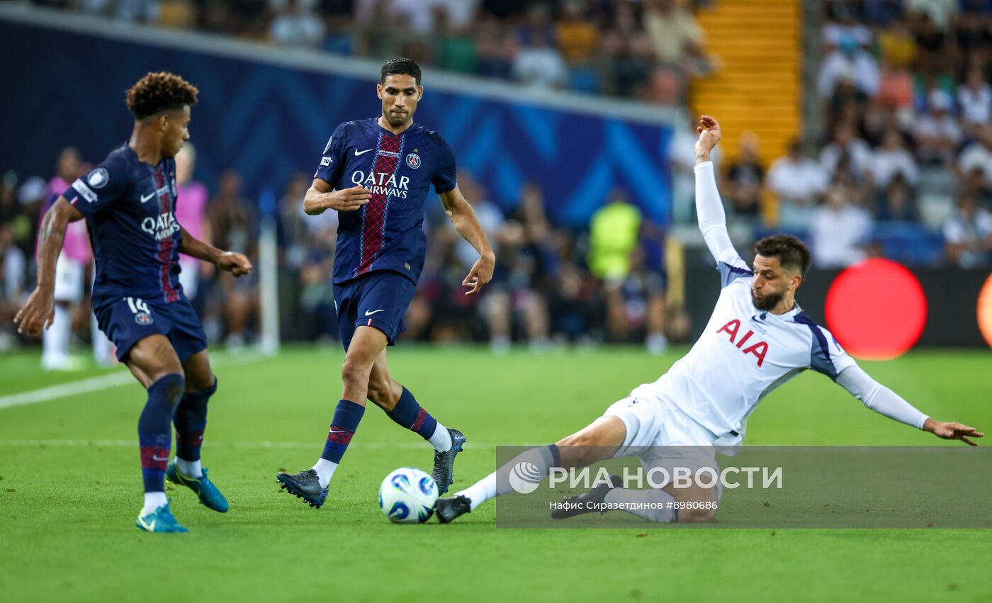 Футбол. Суперкубок УЕФА. ПСЖ (Франция) - "Тоттенхэм" (Англия)