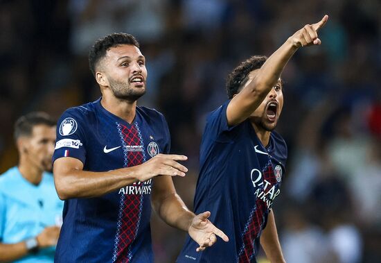 Футбол. Суперкубок УЕФА. ПСЖ (Франция) - "Тоттенхэм" (Англия)