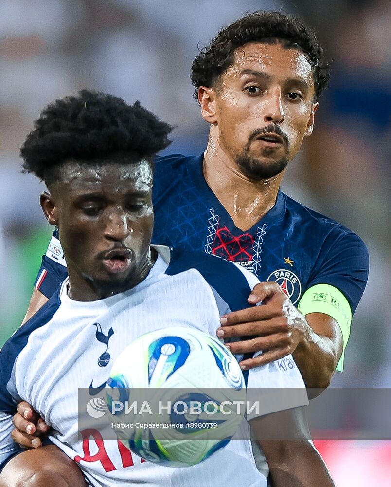 Футбол. Суперкубок УЕФА. ПСЖ (Франция) - "Тоттенхэм" (Англия)