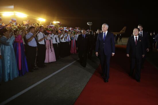 Визит председателя Госдумы РФ В. Володина в КНДР