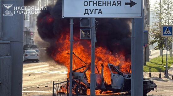 Белгород подвергся атаке беспилотников