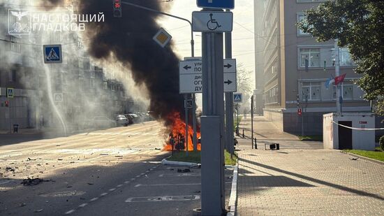 Белгород подвергся атаке беспилотников