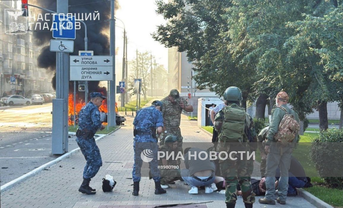 Белгород подвергся атаке беспилотников