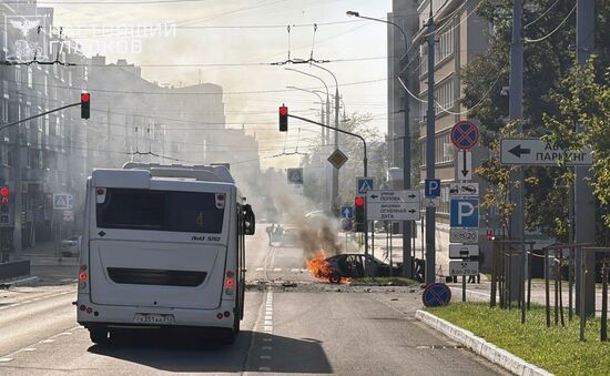 Белгород подвергся атаке беспилотников