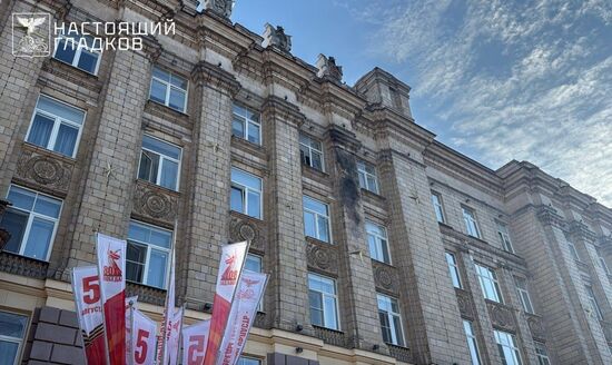 Белгород подвергся атаке беспилотников