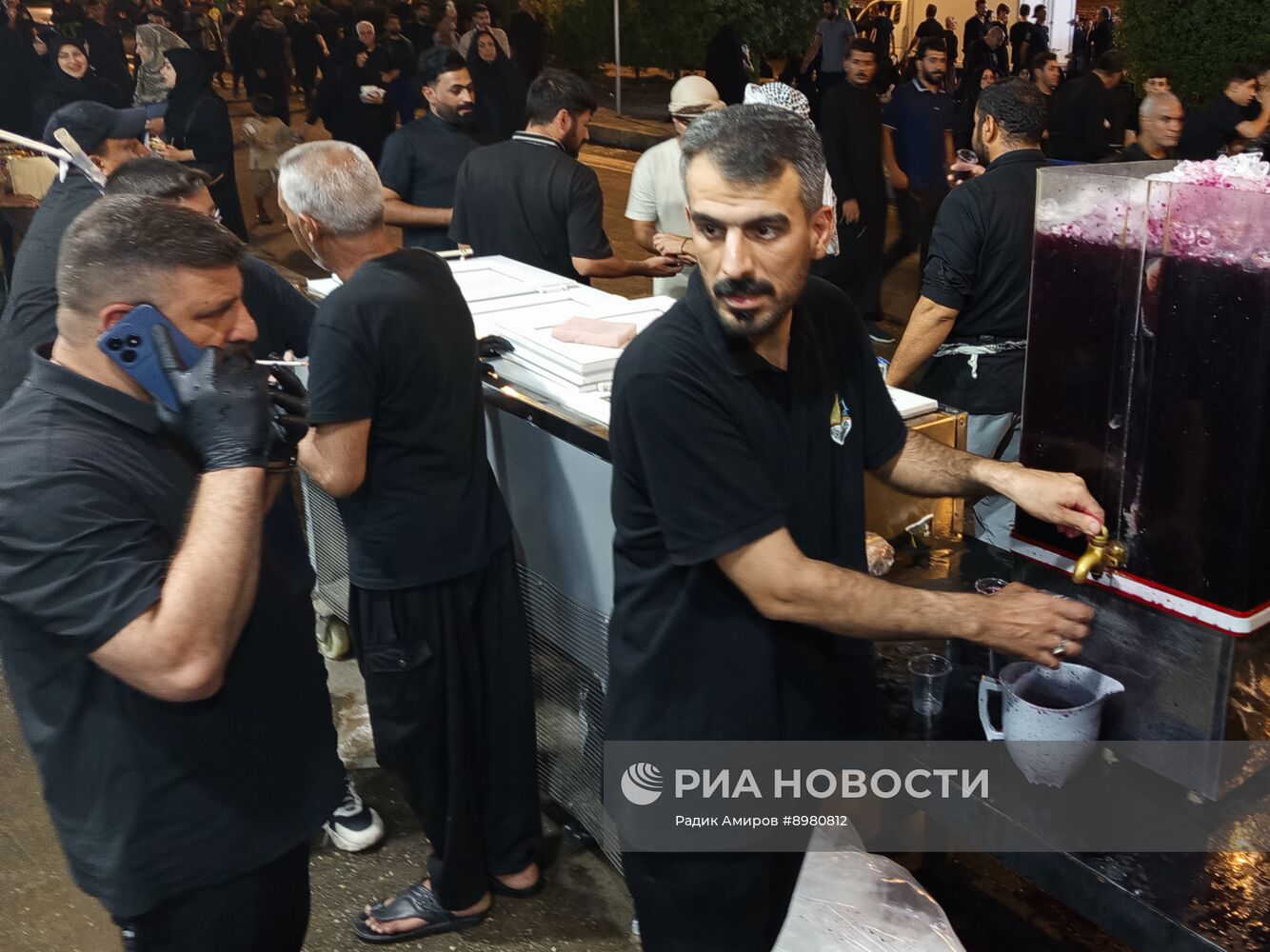 Паломничество мусульман-шиитов в Арбаин в Ираке