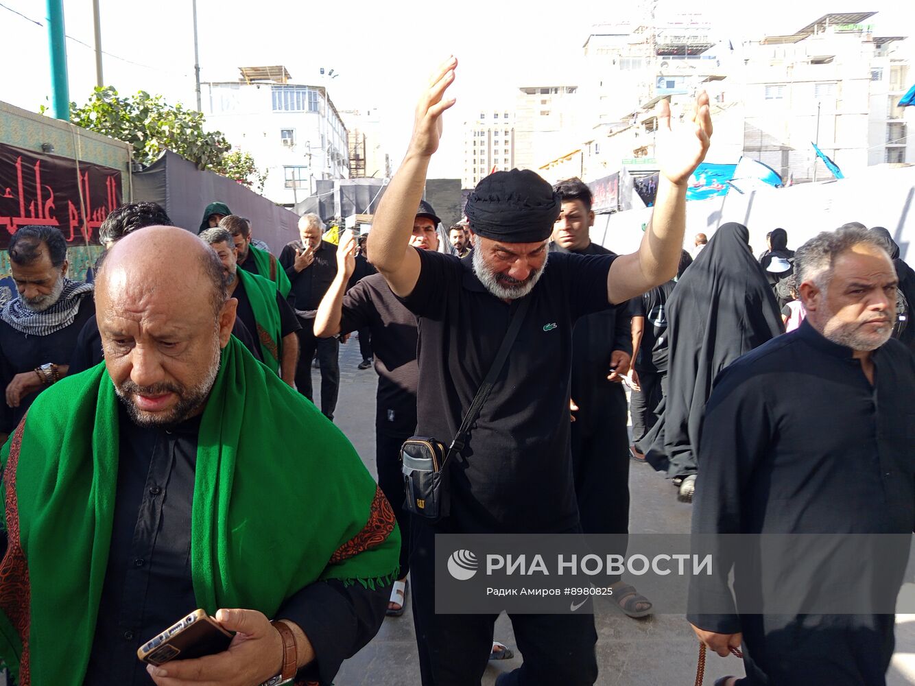 Паломничество мусульман-шиитов в Арбаин в Ираке