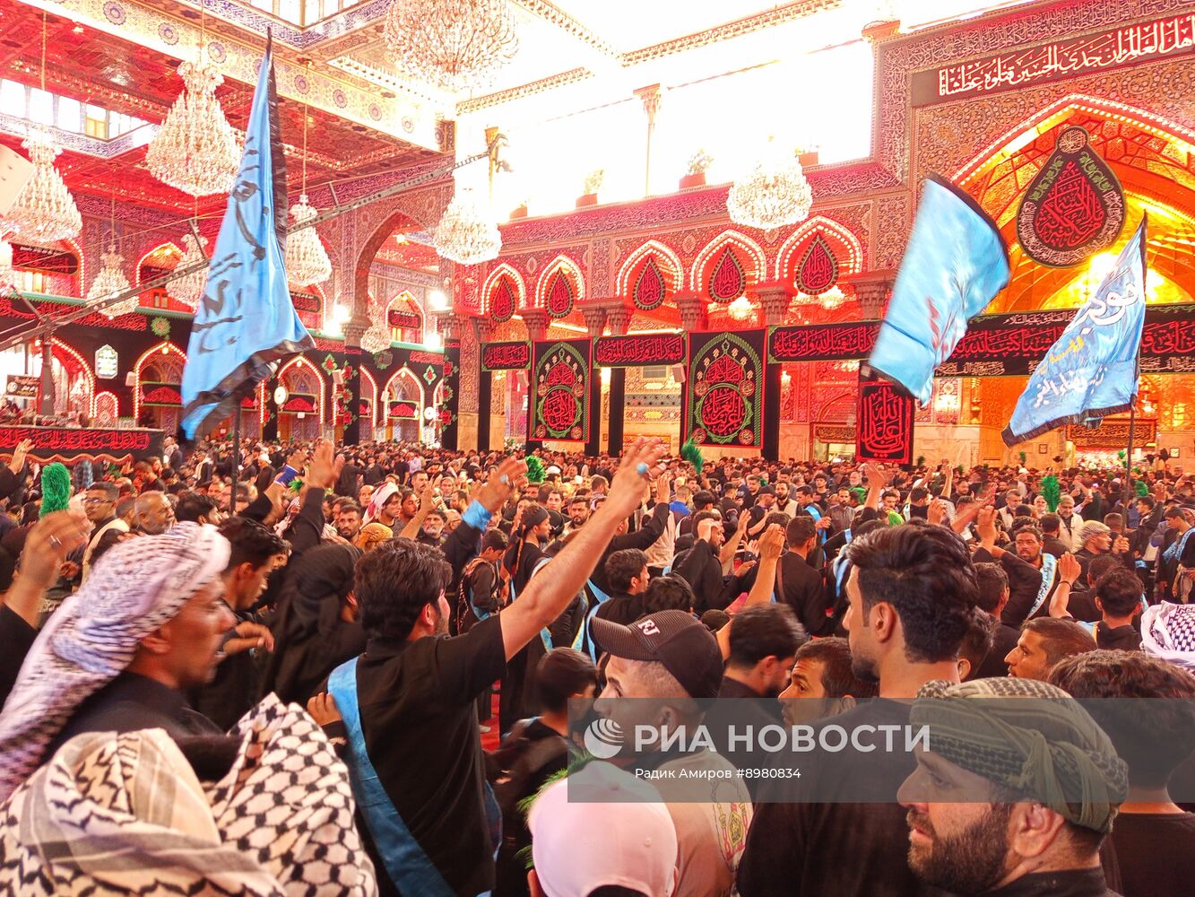 Паломничество мусульман-шиитов в Арбаин в Ираке