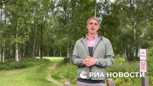 Обстановка у православной церкви в Анкоридже в преддверии саммита Путина и Трампа