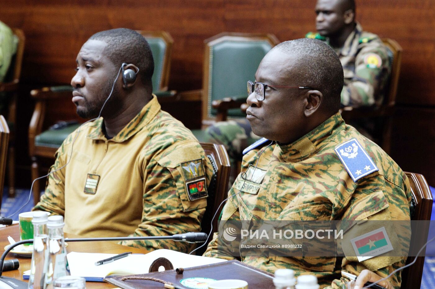 Министр обороны РФ А. Белоусов провел встречу с главами оборонных ведомств Буркино-Фасо, Мали и Нигера