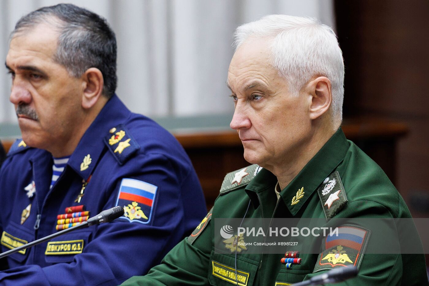 Министр обороны РФ А. Белоусов провел встречу с главами оборонных ведомств Буркино-Фасо, Мали и Нигера