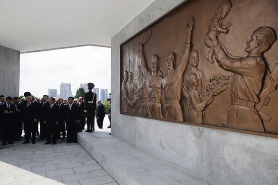 Визит председателя Госдумы РФ В. Володина в КНДР