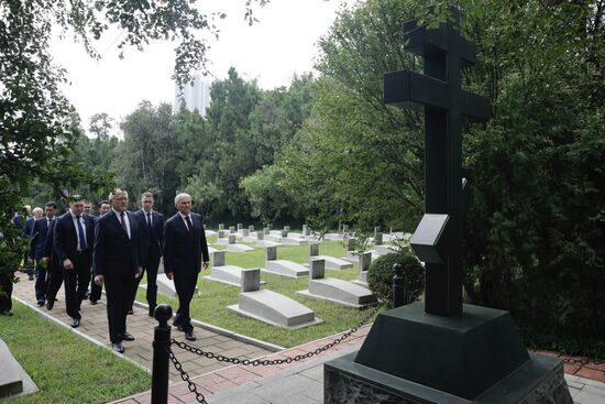 Визит председателя Госдумы РФ В. Володина в КНДР