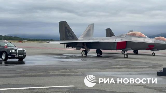 Aurus Путина на Аляске