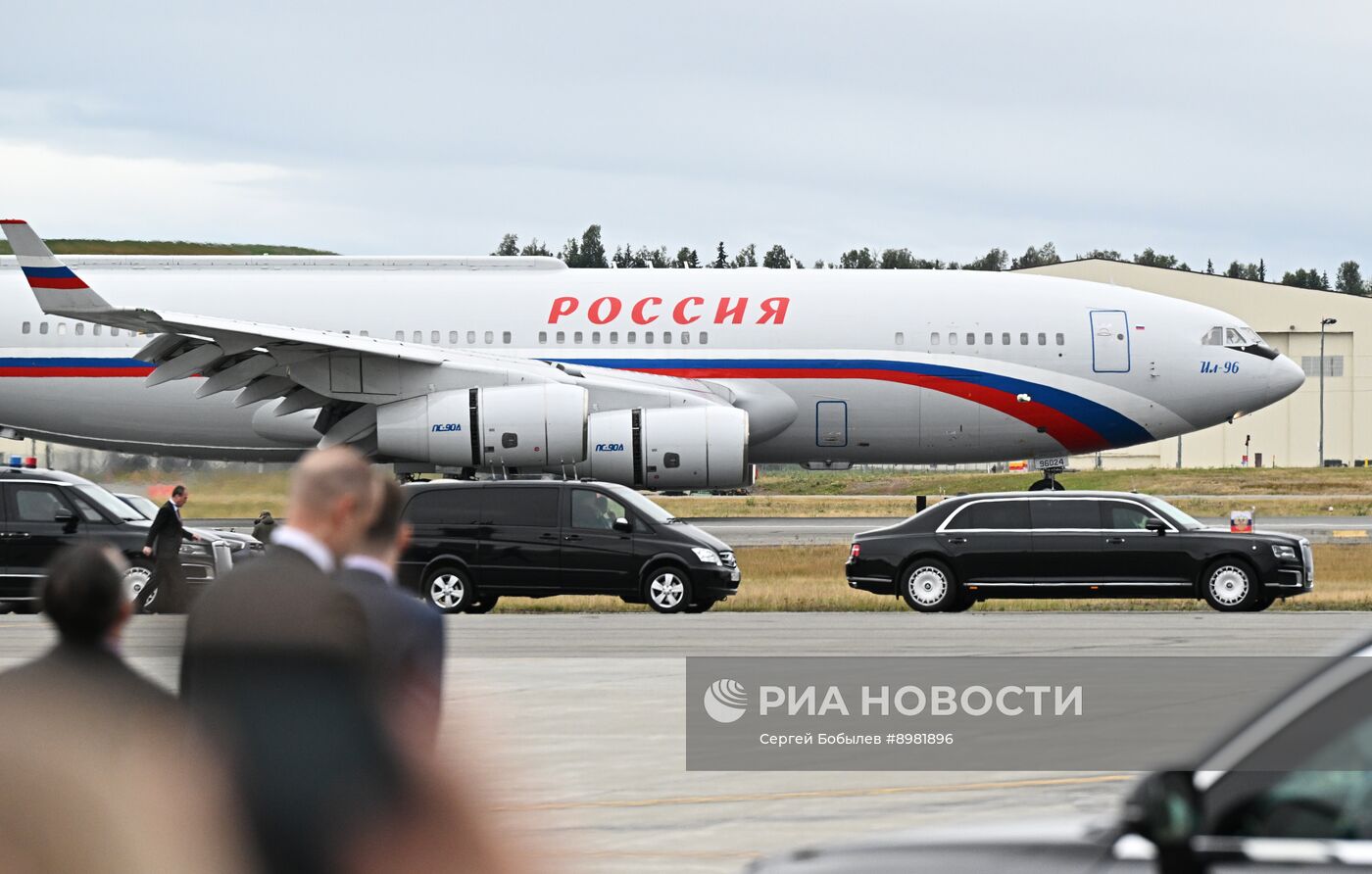 Встреча президентов России и США на Аляске