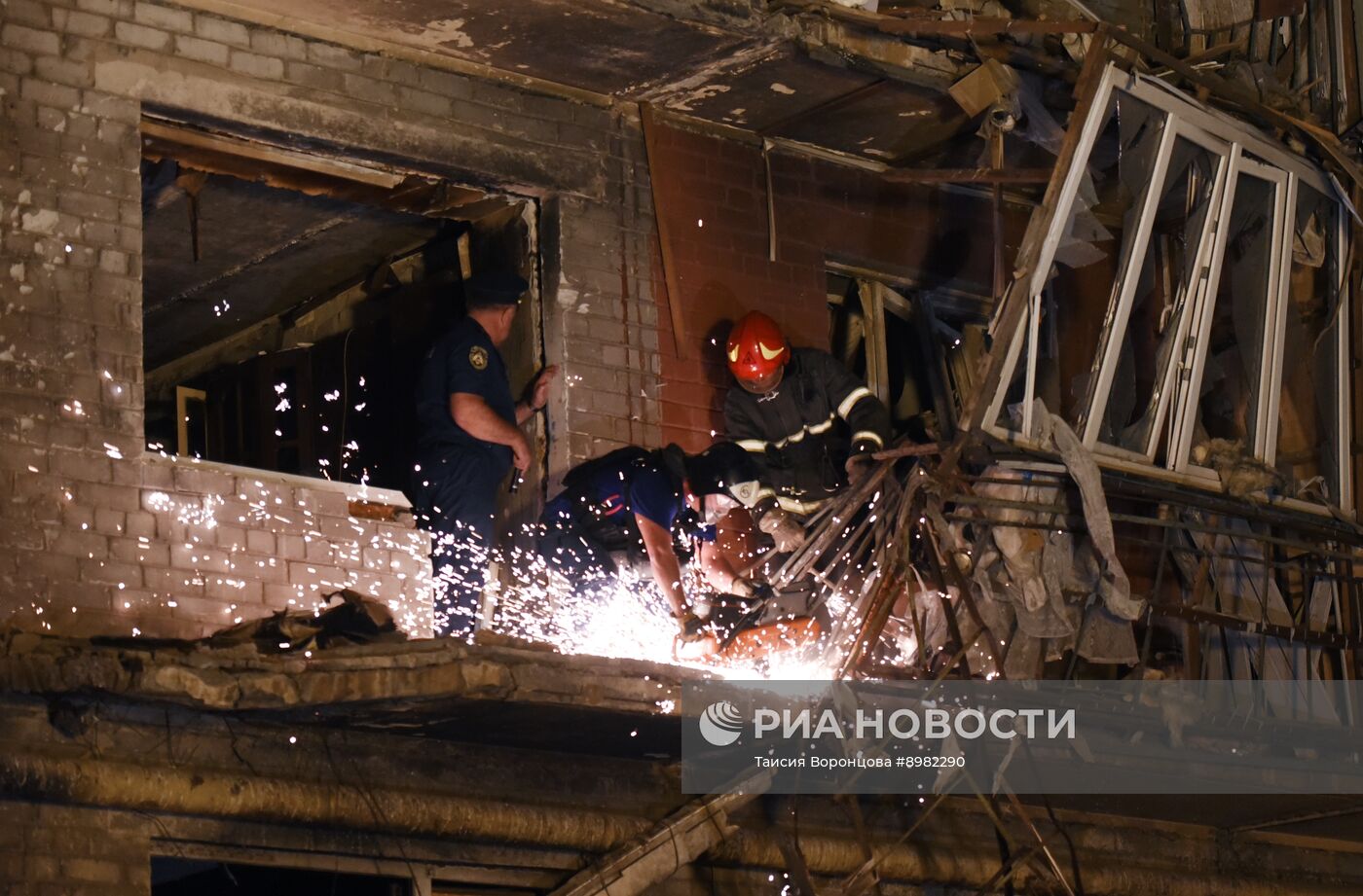 Последствия обстрела Донецка