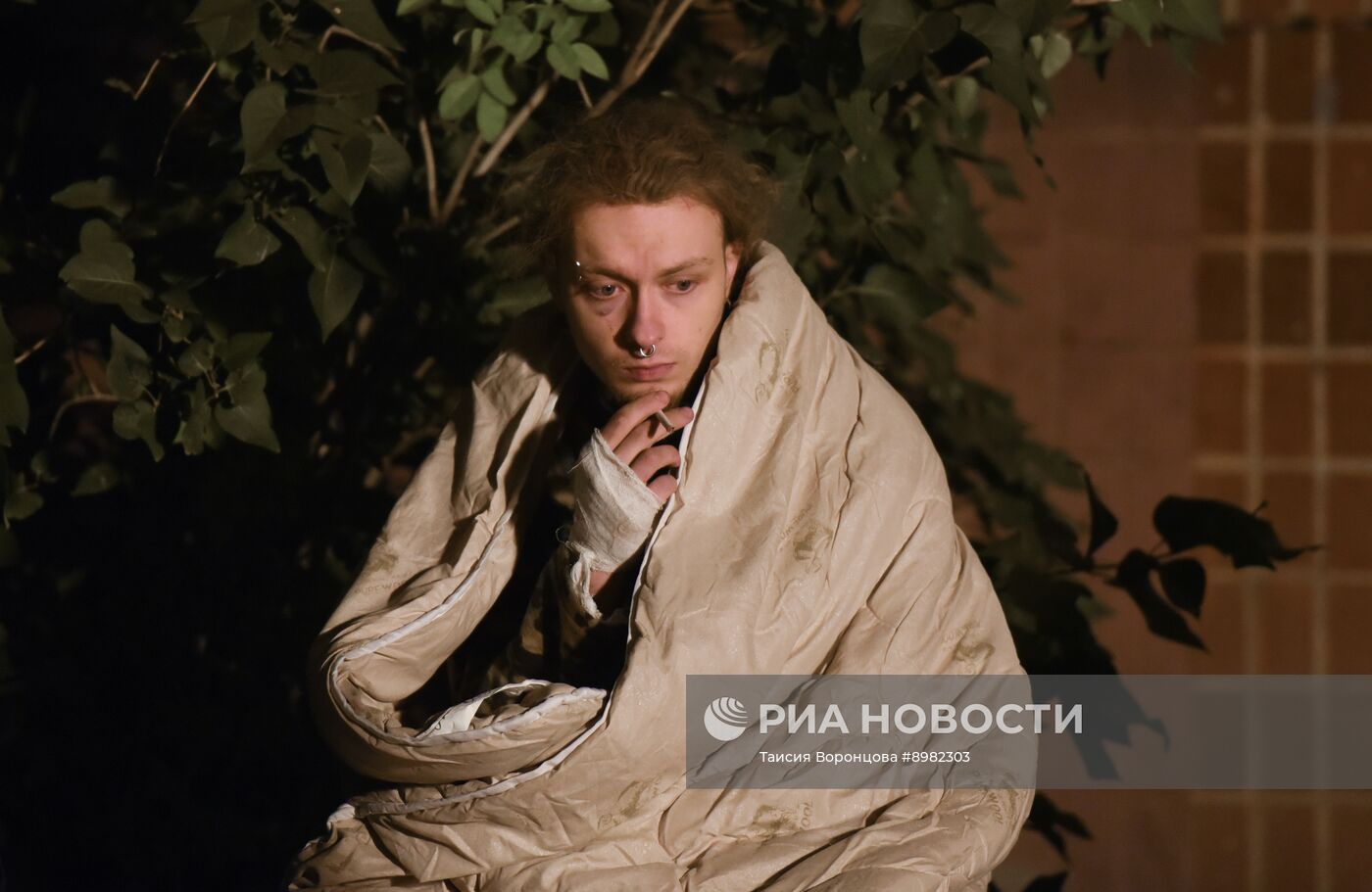 Последствия обстрела Донецка