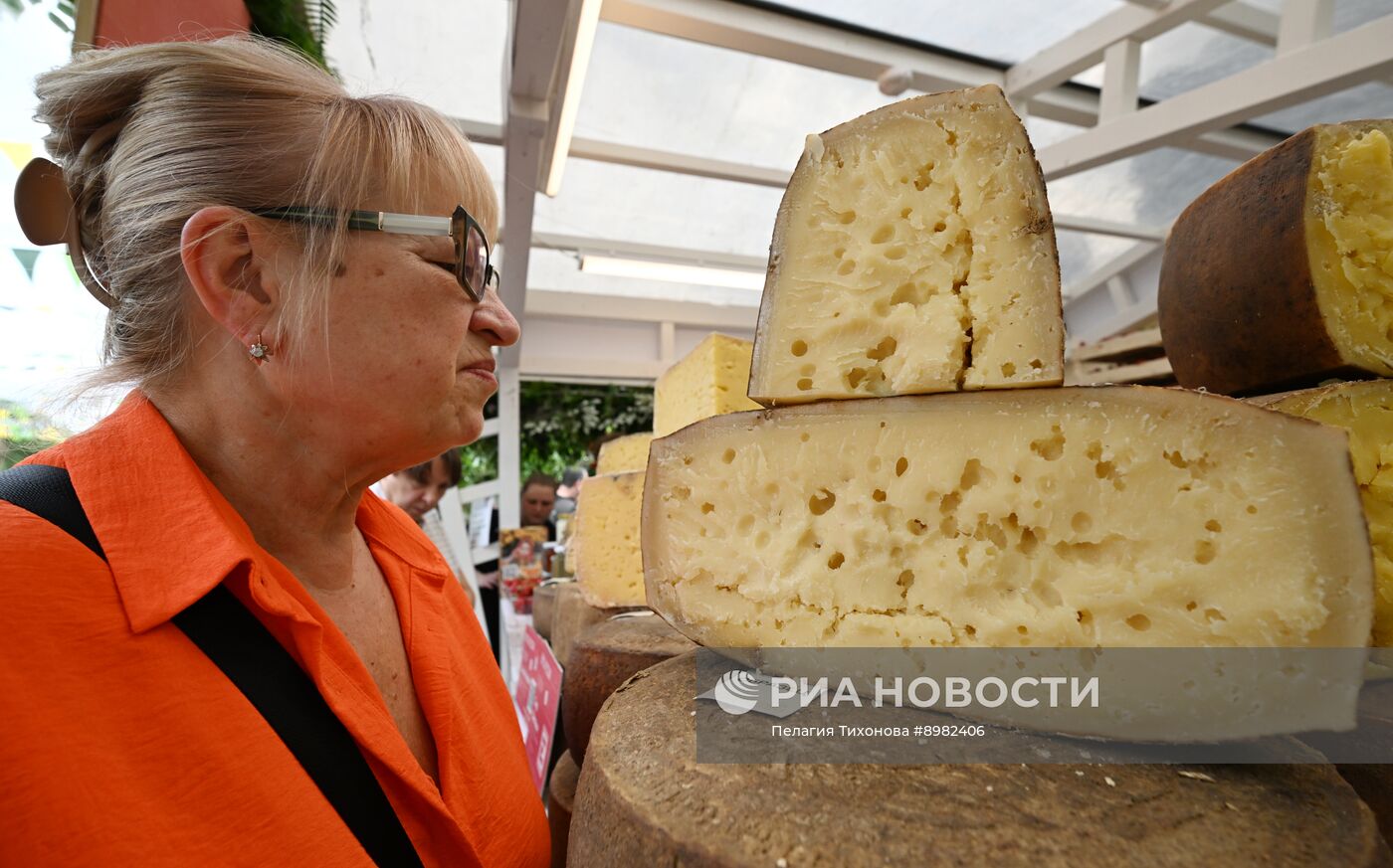 Гастрономический фестиваль "Вкусы России" в Москве